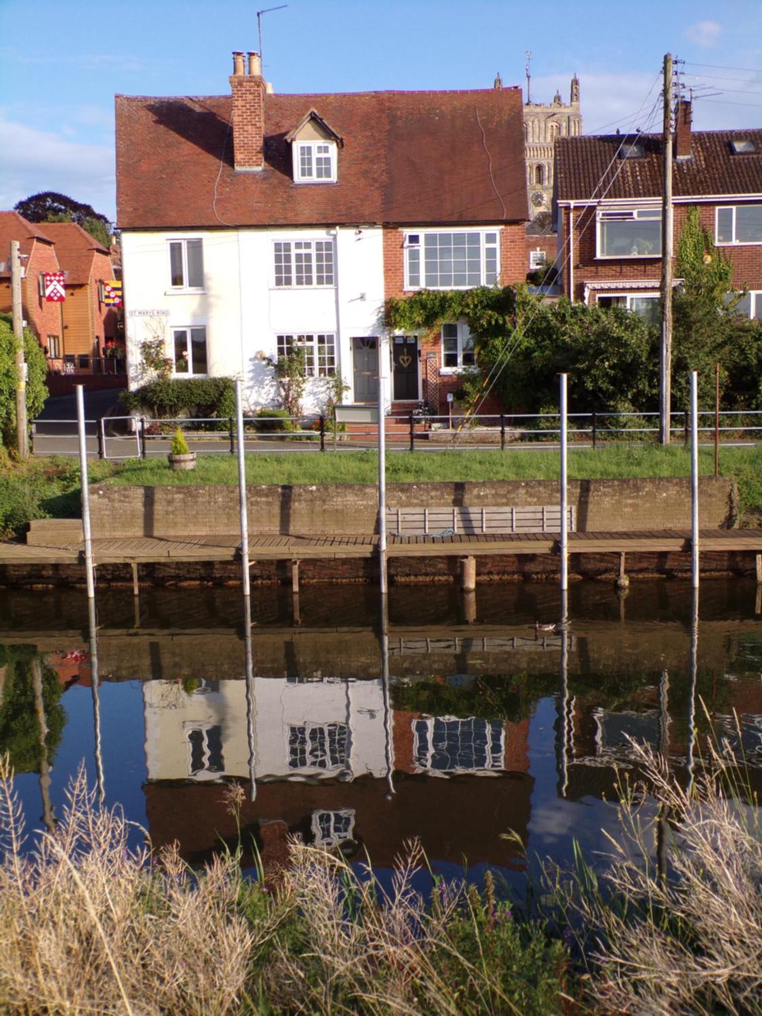 Riverside Cottage Tewkesbury Dış mekan fotoğraf
